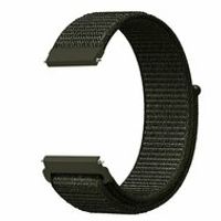 Garmin Venu / Sq / Sq2 / 2 plus - Sport Loop nylon bandje - Leger groen - thumbnail