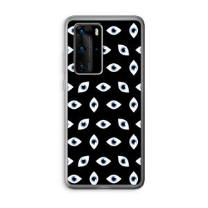 Eyes pattern: Huawei P40 Pro Transparant Hoesje
