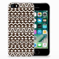 Apple iPhone SE | 5S TPU bumper Aztec Brown - thumbnail