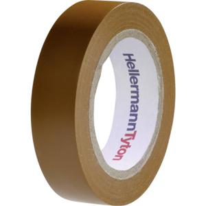 HellermannTyton HelaTape Flex 15 710-00107 Isolatietape HelaTape Flex 15 Bruin (l x b) 10 m x 15 mm 1 stuk(s)