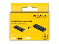 DeLOCK HDMI Video Capture Stick USB-C adapter - thumbnail