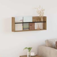 Tijdschrift Rek Artisan Eiken 80 x 12 x 30 cm Bewerkt hout