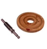 Seeburg Worm/Fiber Tandwiel - (45 Toeren 50 Hz) Model 100B En Hoger