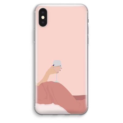Wine: iPhone XS Max Transparant Hoesje