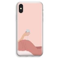 Wine: iPhone XS Max Transparant Hoesje