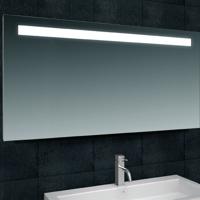 Wiesbaden Tigris Rechthoekige Badkamerspiegel met LED Verlichting - 140x80cm