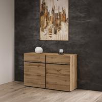Home365 Dressoir Crotone - 2-deurs incl. 2 lades - Wotan Eiken