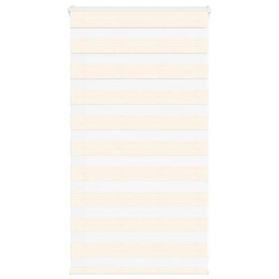 VidaXL Zebra rolgordijn 70x100 cm stofbreedte 65,9 cm marmerbeige