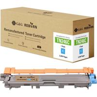 G&G Toner vervangt Brother TN-246C Compatibel Cyaan 2200 bladzijden Reborn remanufactured 21196