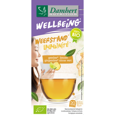 Damhert Weerstand Gember Thee
