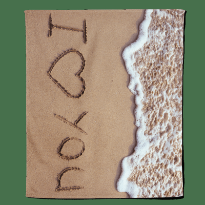 Valentijn Fleecedeken I Love You - Pillow Buddies