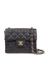 CHANEL Pre-Owned sac porté épaule Classic Flap (2002) - Noir