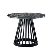 Tom Dixon Fan 60 salontafel zwart|Pebble marmer