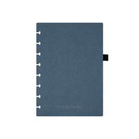 Correctbook losse omslag A5 Linnen Hardcover Steel Blue - thumbnail