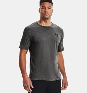 Under Armour Sportstyle T-Shirt Heren Donkergrijs - Maat XS - Kleur: Donkergrijs | Soccerfanshop