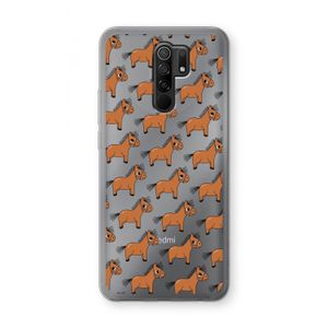 Pony: Xiaomi Redmi 9 Transparant Hoesje