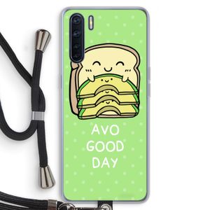 Avo Good Day: Oppo A91 Transparant Hoesje met koord