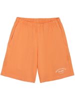 Sporty & Rich Wellness Studio logo-print shorts - ORANGE - thumbnail