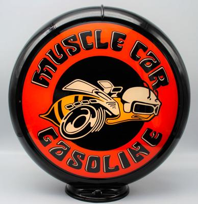 Muscle Car Bee Benzinepomp Bol - Glazen Lenzen