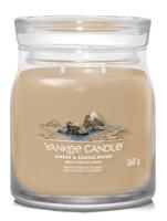 Yankee Candle Amber & Sandalwood kaars Cylinder Amber, Kardemom, Hout Bruin 1 stuk(s)