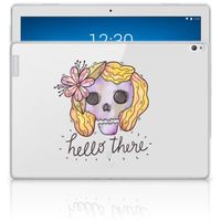 Tablet BackCover Lenovo Tab P10 Boho Skull - thumbnail