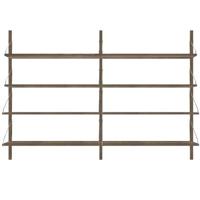 Frama Shelf Library H1148 Double wandkast dark stained