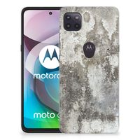 Motorola Moto G 5G TPU Siliconen Hoesje Beton Print - thumbnail