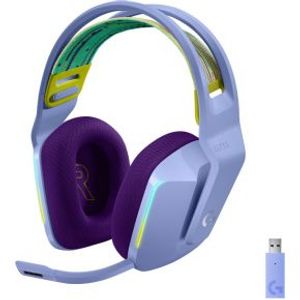 Logitech-G G733 Paars Draadloze Gaming Headset