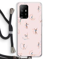 Dancing #3: Oppo A94 5G Transparant Hoesje met koord