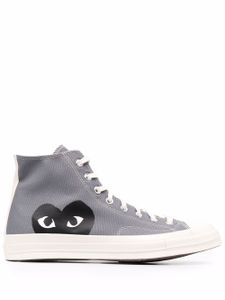 Comme Des Garçons Play x Converse baskets montantes Chuck 70 - Gris