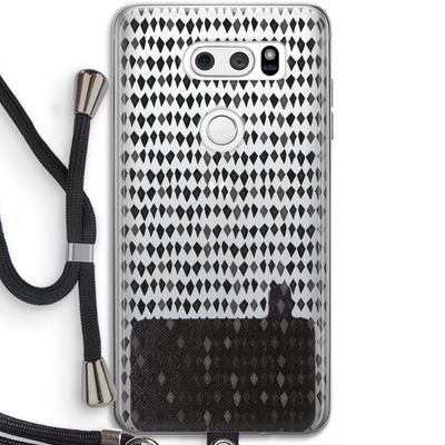 Crazy shapes: LG V30 Transparant Hoesje met koord