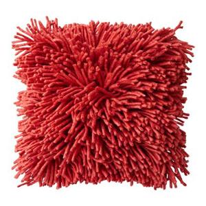 HKliving Rugged Woolen Sierkussen 50 x 50 cm - Cherry Red