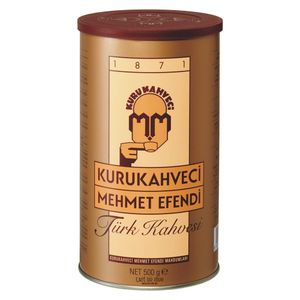 Turkse koffie Kurukahveci Mehmet Efendi - gemalen koffie - 500 gram