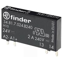 Finder Halfgeleiderrelais 34.81.7.024.8240 Schakelspanning (max.): 275 V/AC Schakelend bij overbelasting 1 stuk(s) - thumbnail