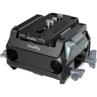 SmallRig 5366 Manfrotto-Type Mount Plate Kit with 15mm Dual Rod Clamp