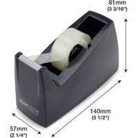 Tapedispenser klein single core 33x19mm