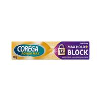 Corega Max Hold + Block Kleefcrème 70g