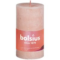 Bolsius - Rustiek Shine stompkaars 100/50 Misty Pink - thumbnail