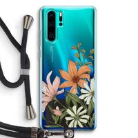 Floral bouquet: Huawei P30 Pro Transparant Hoesje met koord