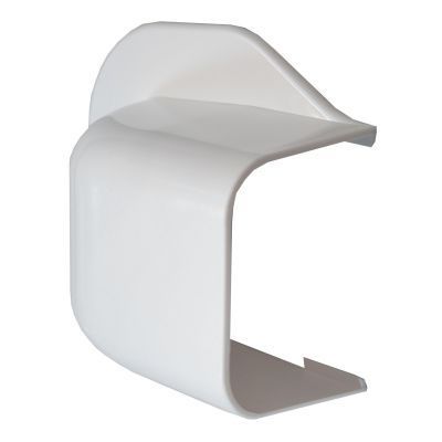 Canalit muurafdekkap 80X60mm airco wit 941860 voor leidingkanaal 80x60mm