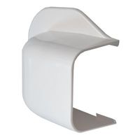 Canalit muurafdekkap 80X60mm airco wit 941860 voor leidingkanaal 80x60mm