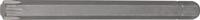 HAZET Bit 2224SLG-T50 · 5/16 inch (8 mm) zeskant massief · Binnen-TORX®-profiel · SW T50 HAZET Bit 2224SLG-T50 · 5/16 inch (8 mm) zeskant massief · Binnen-TORX®-profiel · SW T50