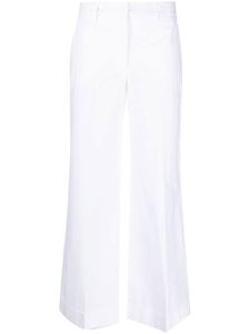 P.A.R.O.S.H. pantalon ample à taille haute - Blanc