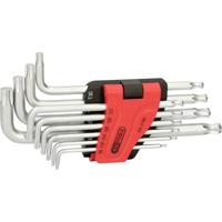 KS Tools 151.5180 TX Haakse schroevendraaierset T 8, T 10, T 15, T 20, T 25, T 27, T 30, T 40, T 45, T 50 10-delig