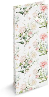 Geschenkzak Roses and Roses, voor fles, 9 x 36 x 13 cm