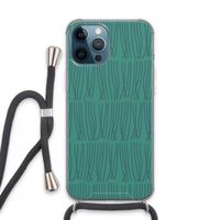 Swirls: iPhone 13 Pro Max Transparant Hoesje met koord