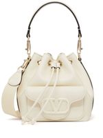 Valentino Garavani sac seau en cuir - Blanc - thumbnail