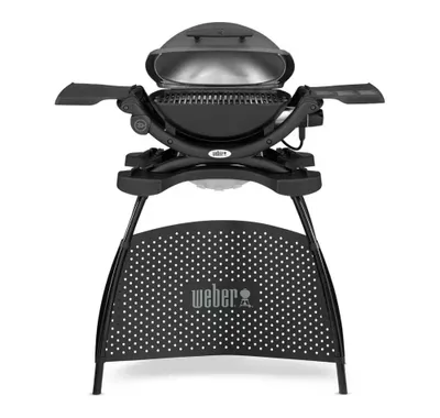 Weber elektrische barbecue q1400 stand+werkblad