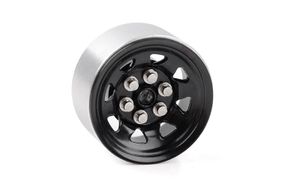 RC4WD Stamped Steel 0.7 Stock Beadlock Wheels (Black) (Z-W0087)