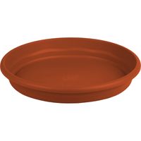 Bloempot/plantenpot onderschaal terra cotta kunststof diameter 29 cm   -